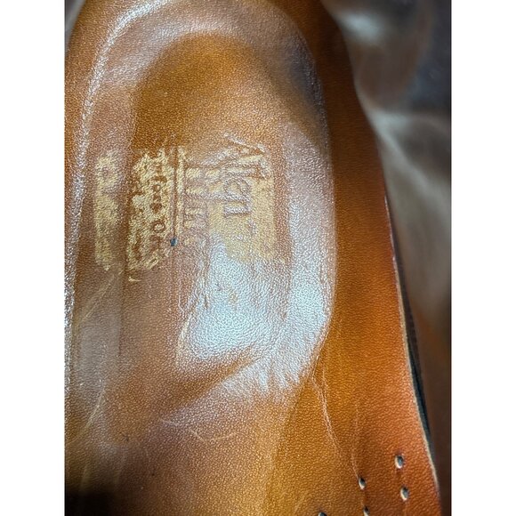 Allen Edmonds Mens Moc Toe Brown Leather Boots Size 9D - Picture 4 of 11